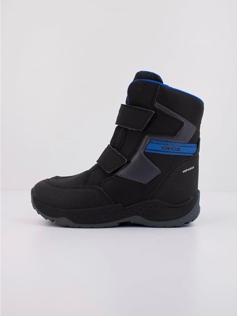 Geox Kids Black and Blue Insulated Waterproof Boot